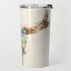 Cow Skull Travel Mug Gallery Image 2