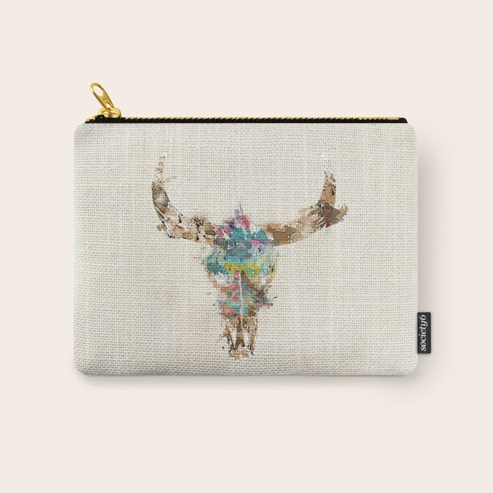 Cow Skull Carry All Pouch Gallery Image 1
