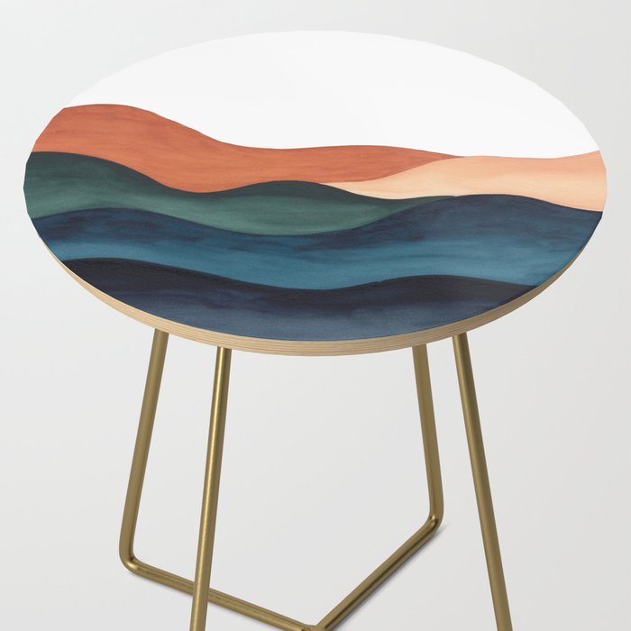 Colors of the Earth Side Table Gallery Image 2