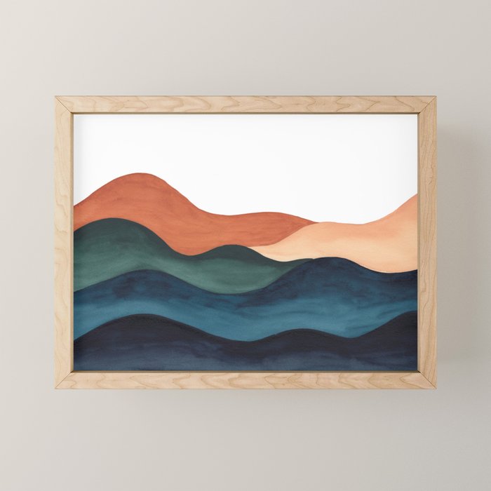 Colors of the Earth Mini Art Print Gallery Image 1