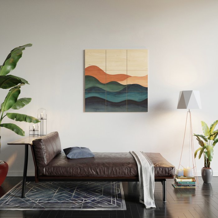 Colors of the Earth Wood Wall Art Gallery Image 2