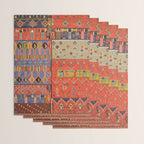 Pattern Bohemian Carpet Wrapping Paper Gallery Image 3