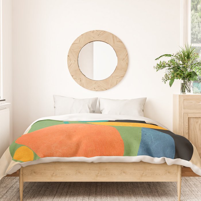 Abstract Stones 8 Duvet Cover Gallery Image 3