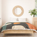 Abstract shapes in the skies 2 Duvet Cover Gallery Image 3