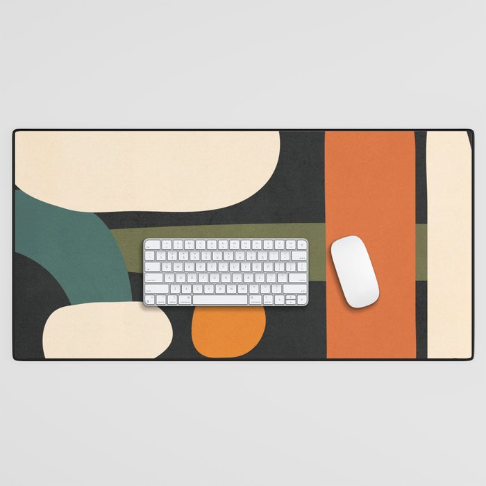 Abstract shapes in the skies 2 Desk Mat Gallery Image 1