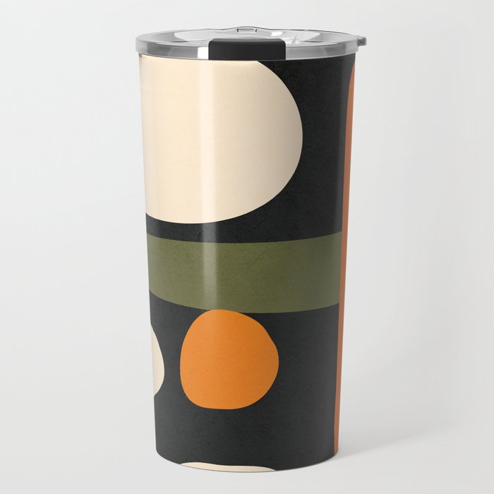 Abstract shapes in the skies 2 Travel Mug Gallery Image 1