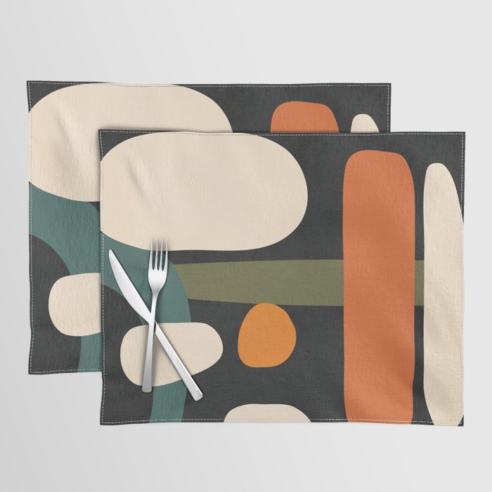 Abstract shapes in the skies 2 Placemat Gallery Image 1
