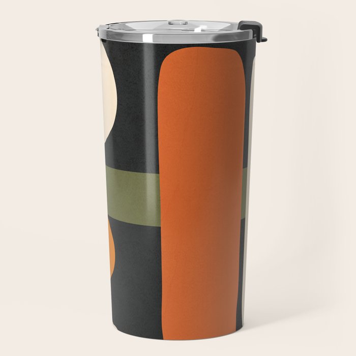 Abstract shapes in the skies 2 Travel Mug Gallery Image 2