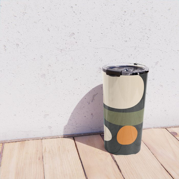 Abstract shapes in the skies 2 Travel Mug Gallery Image 4