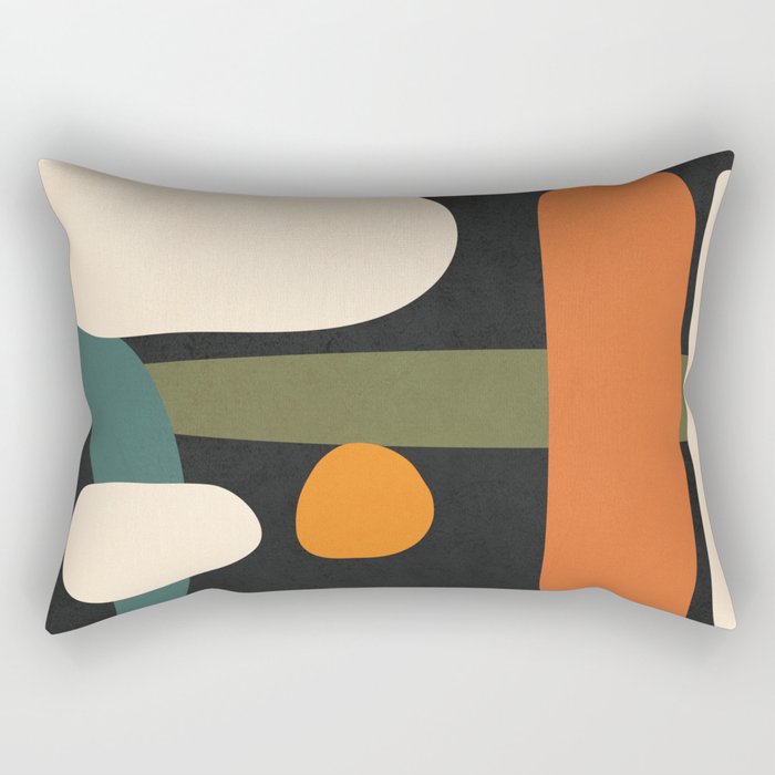 Abstract shapes in the skies 2 Rectangular Pillow Gallery Image 2