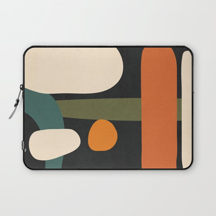 Abstract shapes in the skies 2 Laptop Sleeve Gallery Image 1