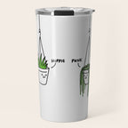 Hippie and Punk plants Travel Mug Gallery Image 1