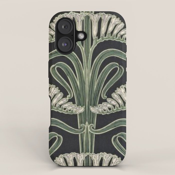 Art Nouveau Botanical iPhone Case Gallery Image 1