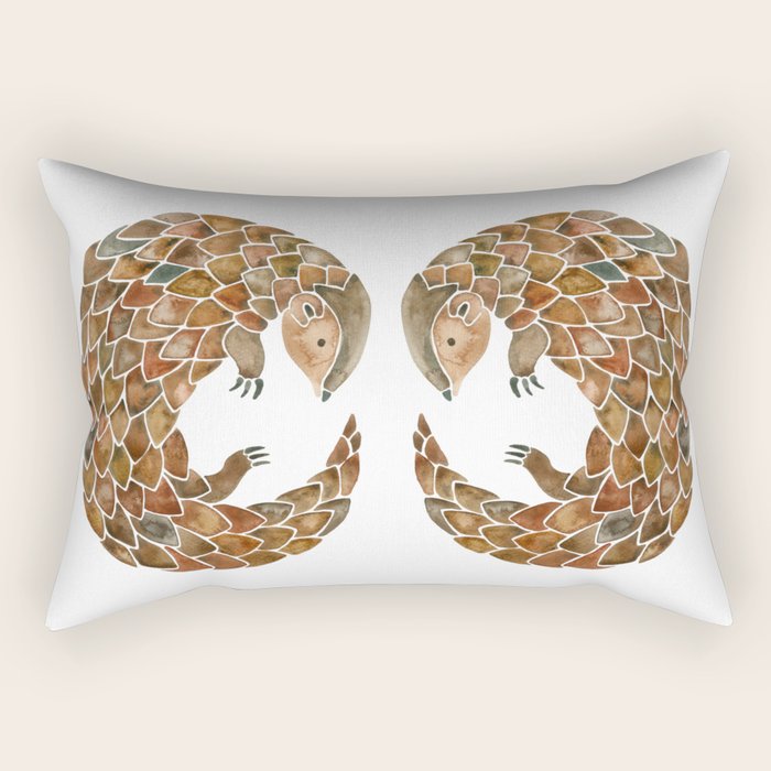 Pangolin Rectangular Pillow Gallery Image 1