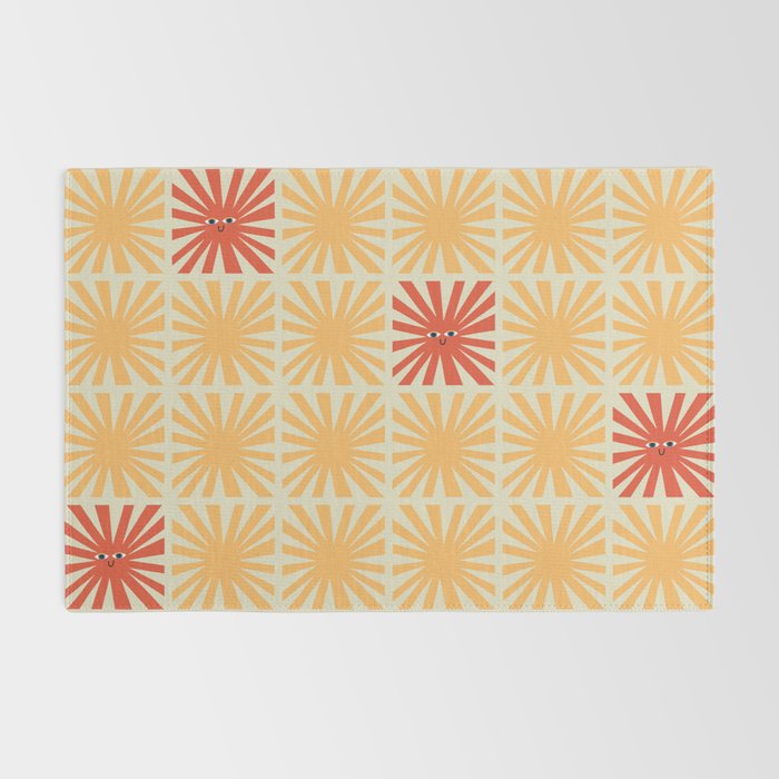 Sunny Smiles Pattern Rug Gallery Image 2