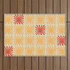 Sunny Smiles Pattern Outdoor Rug Gallery Image 1