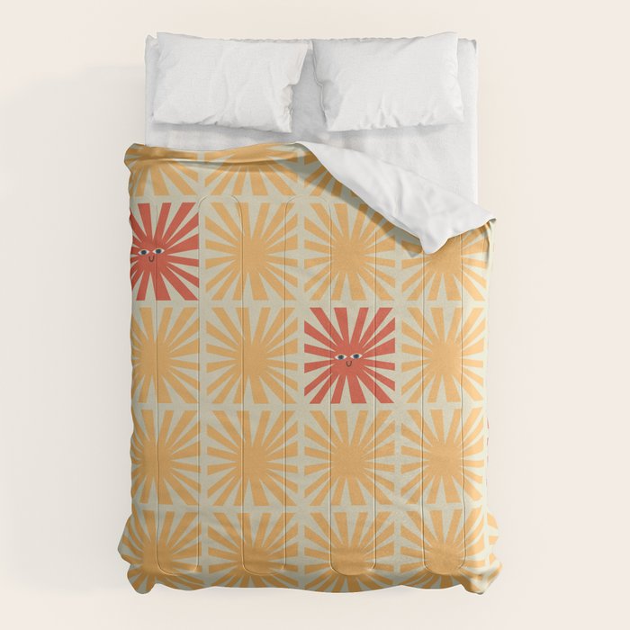 Sunny Smiles Pattern Comforter Gallery Image 1