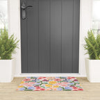 Meadow muse - pink Welcome Mat Gallery Image 3