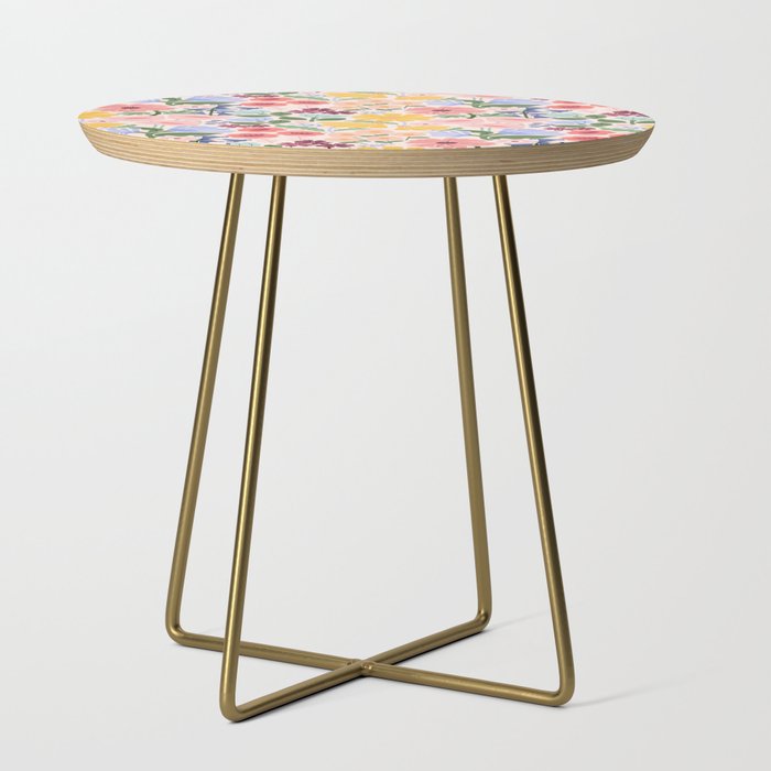 Meadow muse - pink Side Table Gallery Image 1