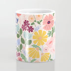 Meadow muse - pink Coffee Mug Gallery Image 4