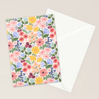 Meadow muse - pink Stationery Card Gallery Image 2