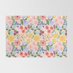 Meadow muse - pink Rug Gallery Image 2