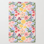 Meadow muse - pink Cutting Board Gallery Image 1
