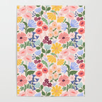 Meadow muse - pink Poster Gallery Image 4