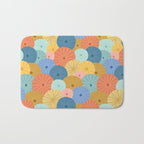 Coloful Sea Urchins 2 Bath Mat Gallery Image 1