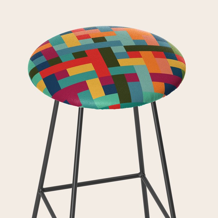 Weave Pattern Stool Gallery Image 2