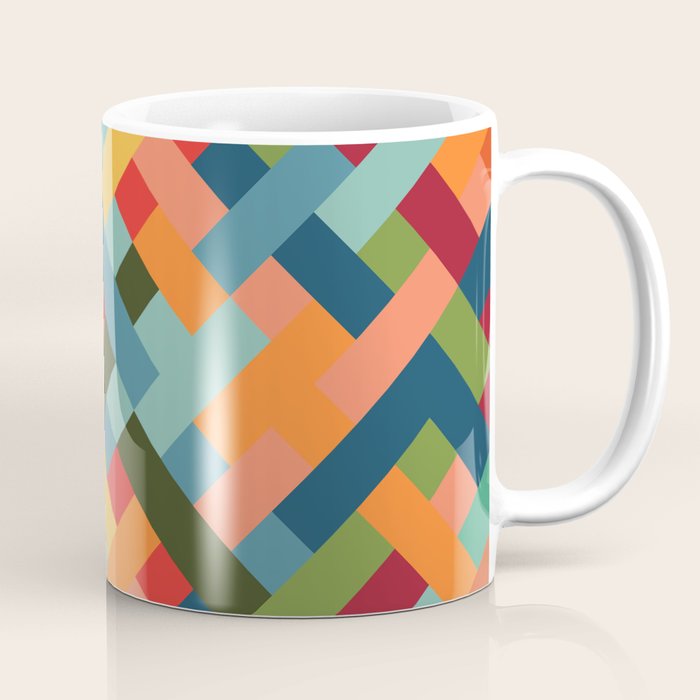 Weave Pattern Coffee Mug Gallery Image 1