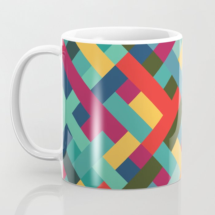 Weave Pattern Coffee Mug Gallery Image 3