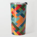 Weave Pattern Travel Mug Gallery Image 2