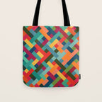 Weave Pattern Tote Bag Gallery Image 1