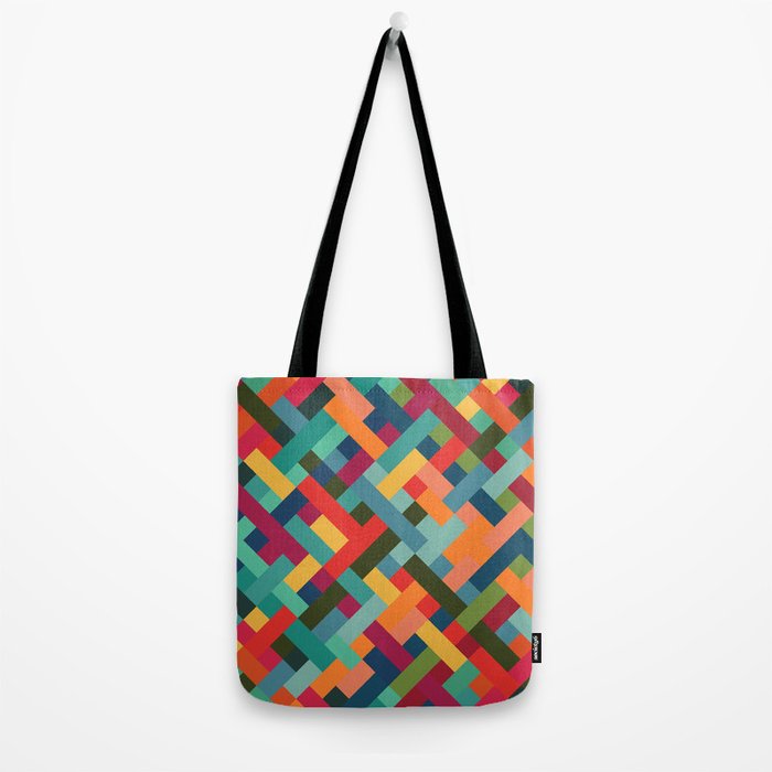 Weave Pattern Tote Bag Gallery Image 2
