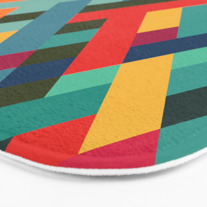 Weave Pattern Bath Mat Gallery Image 3