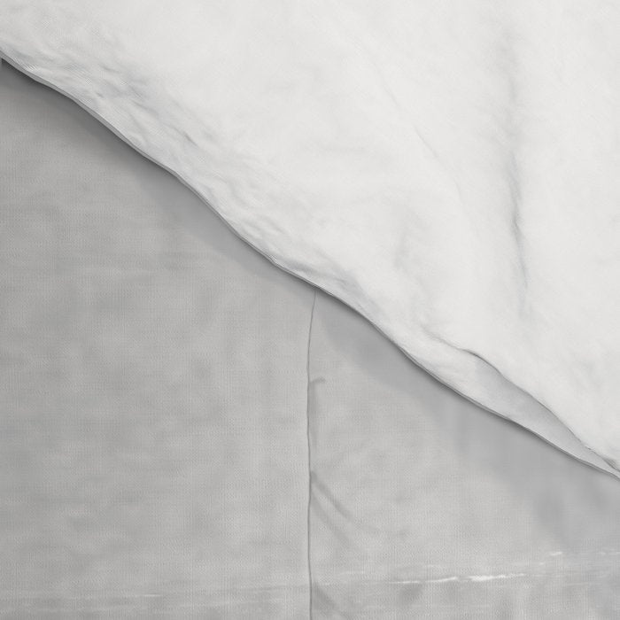 Brushstroke - Ombre Grey, Charcoal, minimal, Monochrome, black and white, trendy,  painterly art  Comforter Gallery Image 4