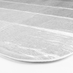 Brushstroke - Ombre Grey, Charcoal, minimal, Monochrome, black and white, trendy,  painterly art  Bath Mat Gallery Image 3