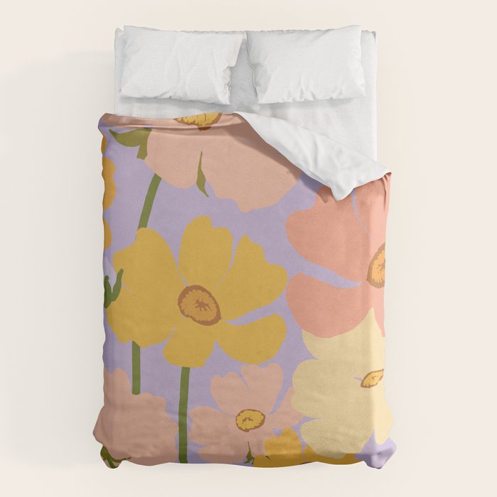 Flower Market - Ranunculus #3 Duvet Cover Gallery Image 1