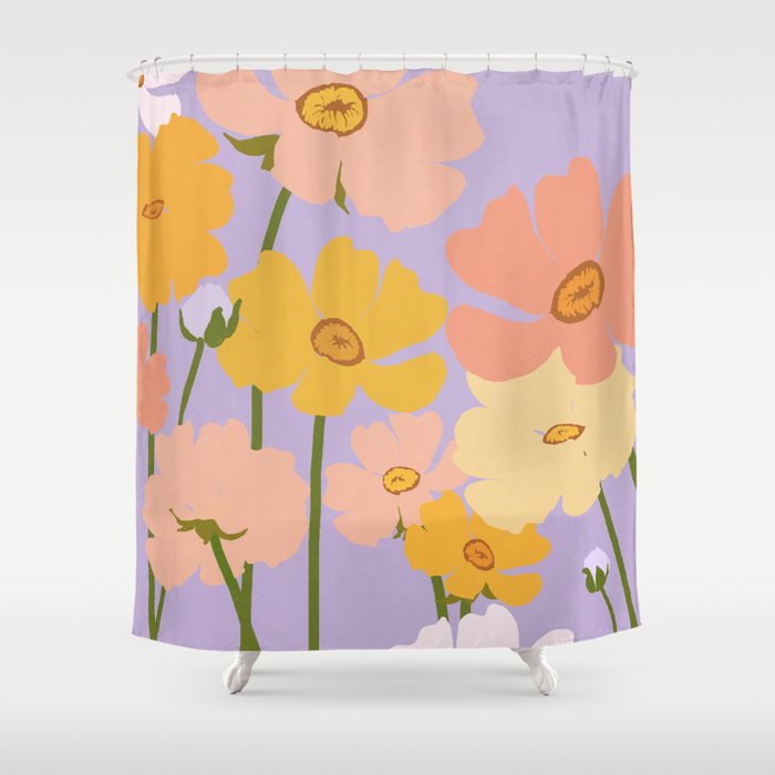 Flower Market - Ranunculus #3 Shower Curtain Gallery Image 1