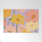 Flower Market - Ranunculus #3 Welcome Mat Gallery Image 1