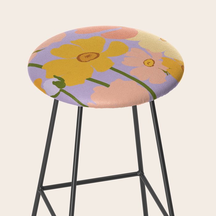 Flower Market - Ranunculus #3 Stool Gallery Image 2