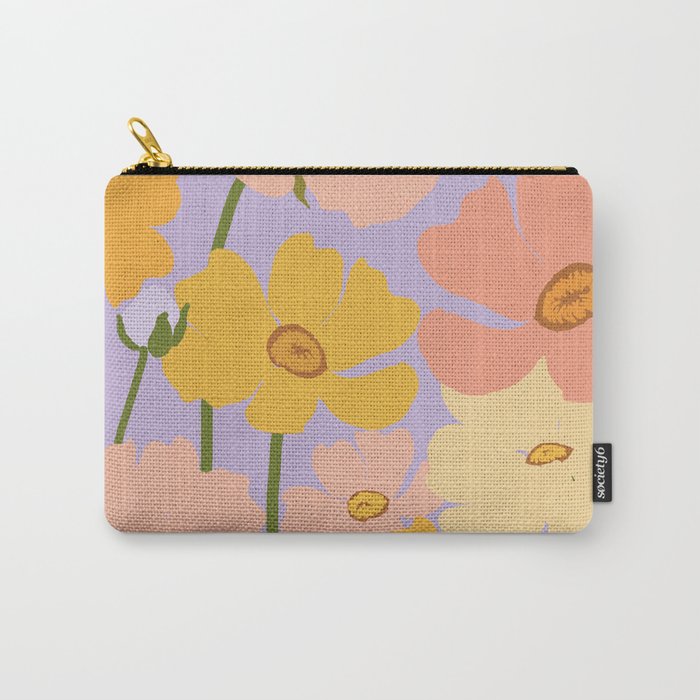Flower Market - Ranunculus #3 Carry All Pouch Gallery Image 1