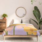 Flower Market - Ranunculus #3 Comforter Gallery Image 3