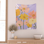 Flower Market - Ranunculus #3 Wall Tapestry Gallery Image 2