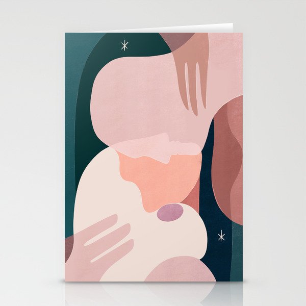 The stars shine brighter when Iâm with you Stationery Card Gallery Image 2