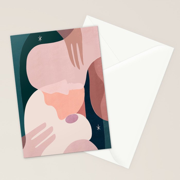 The stars shine brighter when Iâm with you Stationery Card Gallery Image 2