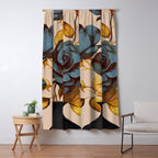 Flowers In Vase 4  Window Curtain Gallery Image 5