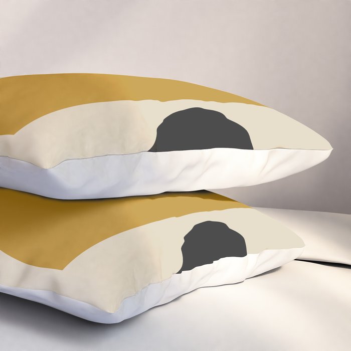 abstract moon  Pillow Sham Gallery Image 3