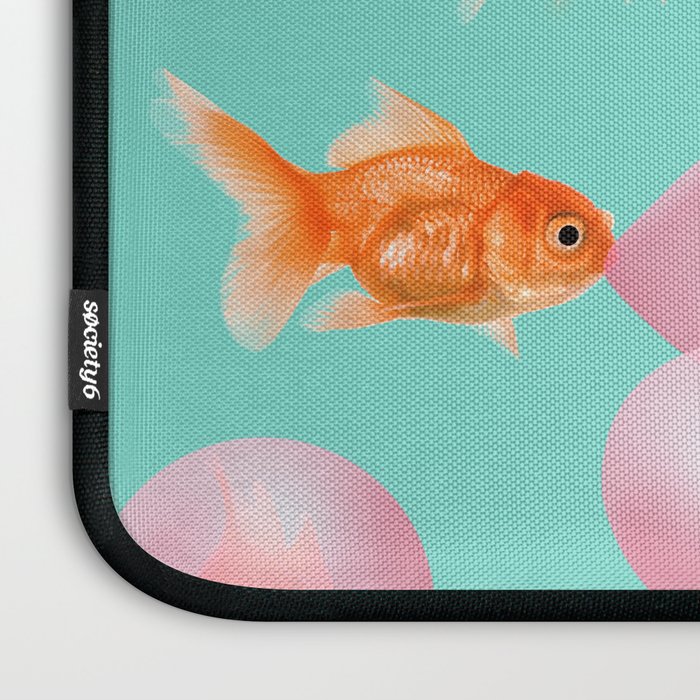 BUBBLEGUM GOLDFISH Laptop Sleeve Gallery Image 3